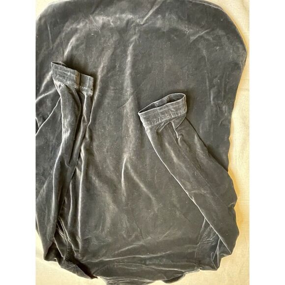 Dries Van Noten Black Velvet Tunic Mens Size  M 48 - Picture 3 of 12